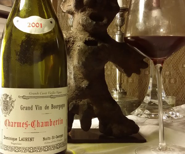 Dominique Laurent Charmes-Chambertin 2001 Cuvée Vieilles Vignes pour le Volatile 13 avril 2014